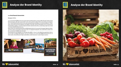 Brandbook EDEKA Analyse Brand Identity