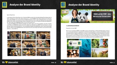 Brandbook EDEKA Analyse Brand Identity