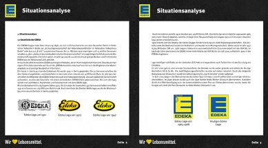 Brandbook EDEKA Situationsanalyse