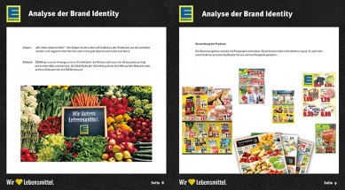 Brandbook EDEKA Analyse Brand Identity