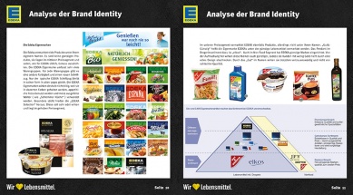 Brandbook EDEKA Analyse Brand Identity